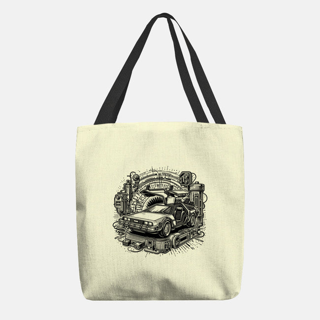 The Time Machine Returns-None-Basic Tote-Bag-Joel