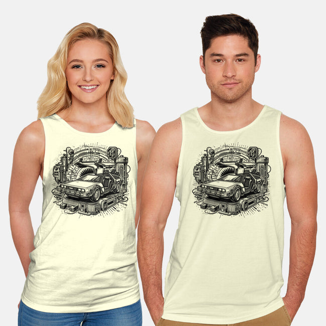 The Time Machine Returns-Unisex-Basic-Tank-Joel