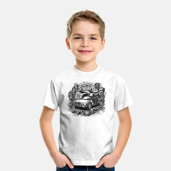 The Time Machine Returns-Youth-Basic-Tee-Joel