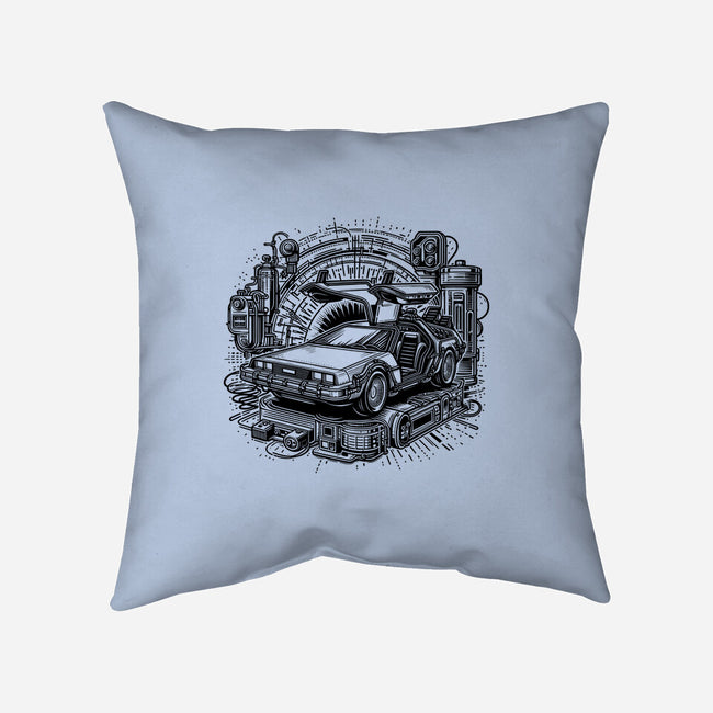 The Time Machine Returns-None-Removable Cover w Insert-Throw Pillow-Joel