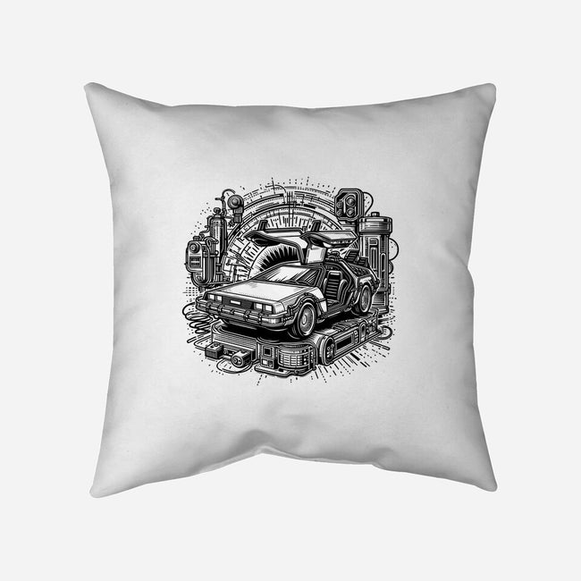 The Time Machine Returns-None-Removable Cover w Insert-Throw Pillow-Joel