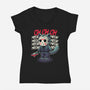 Meow Meow Meow-Womens-V-Neck-Tee-Astrobot Invention