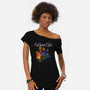 Arkham Rain-Womens-Off Shoulder-Tee-dalethesk8er