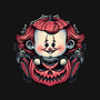 Cute Little Clown-Womens-Off Shoulder-Tee-glitchygorilla