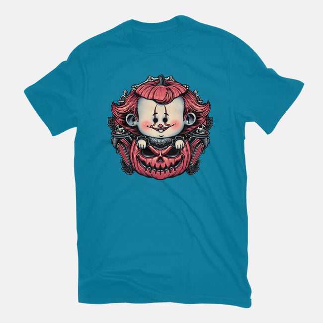 Cute Little Clown-Mens-Heavyweight-Tee-glitchygorilla