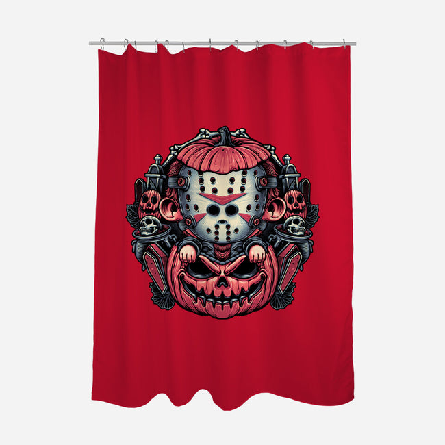 Cute Little Camper-None-Polyester-Shower Curtain-glitchygorilla