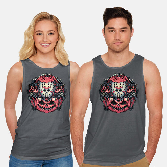 Cute Little Camper-Unisex-Basic-Tank-glitchygorilla