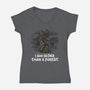 Older Than A Forest-Womens-V-Neck-Tee-zascanauta