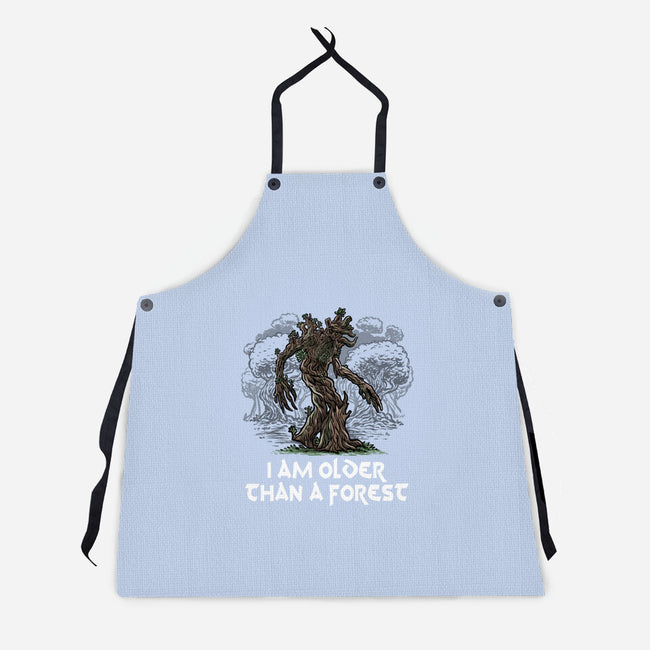 Older Than A Forest-Unisex-Kitchen-Apron-zascanauta