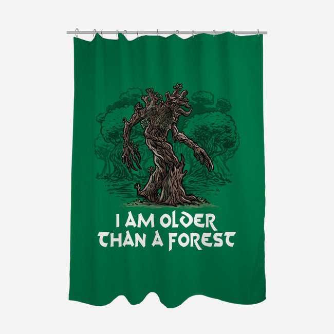 Older Than A Forest-None-Polyester-Shower Curtain-zascanauta