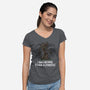 Older Than A Forest-Womens-V-Neck-Tee-zascanauta