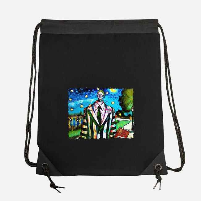 Bob Van Gogh-None-Drawstring-Bag-Millersshoryotombo