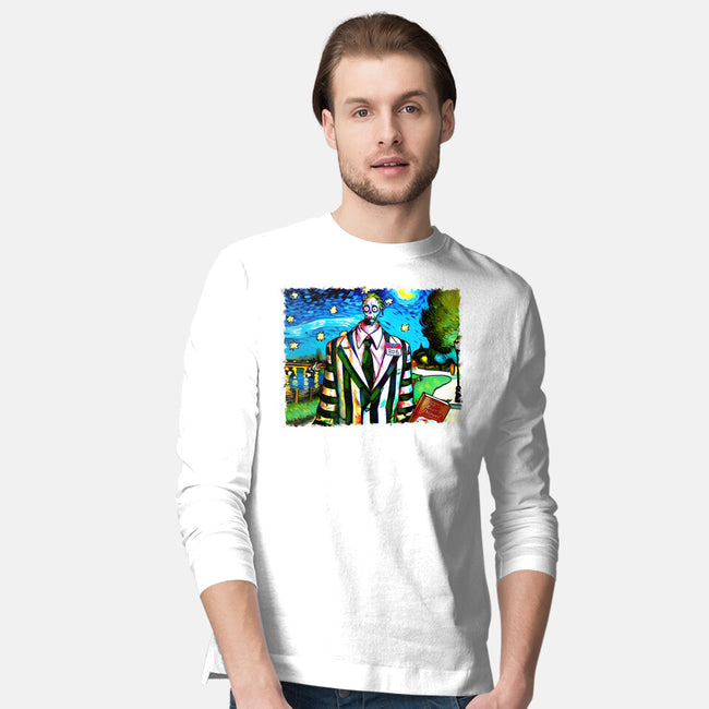 Bob Van Gogh-Mens-Long Sleeved-Tee-Millersshoryotombo