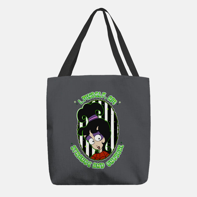 I Myself Am Strange And Unusual-None-Basic Tote-Bag-Alexhefe