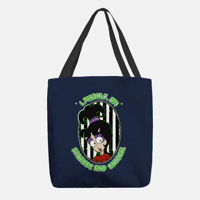 I Myself Am Strange And Unusual-None-Basic Tote-Bag-Alexhefe