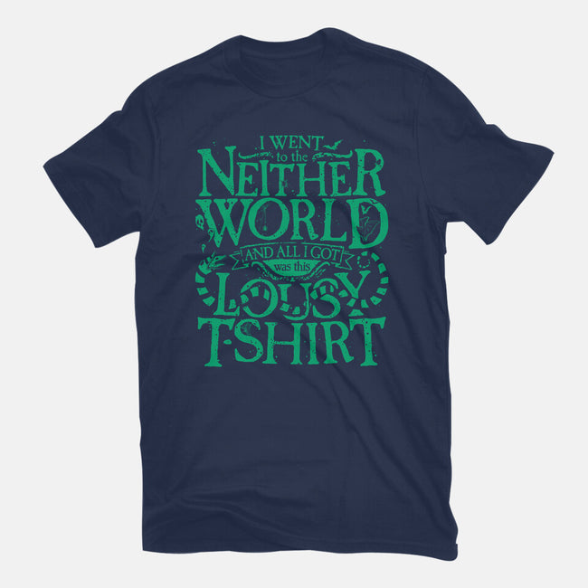 Went To The Neitherworld-Unisex-Basic-Tee-teesgeex