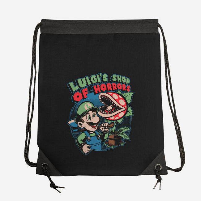 Movie Game Plant-None-Drawstring-Bag-Studio Mootant