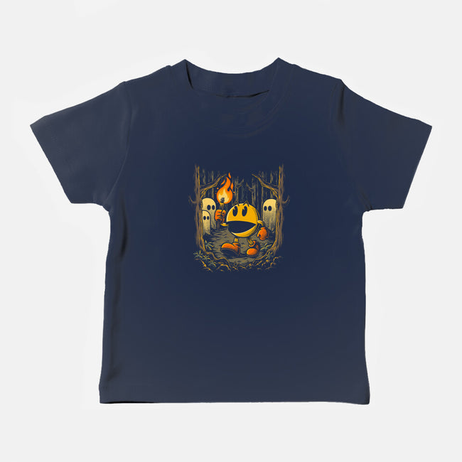 Game Forest Ghosts-Baby-Basic-Tee-Studio Mootant