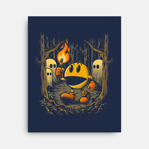 Game Forest Ghosts-None-Stretched-Canvas-Studio Mootant