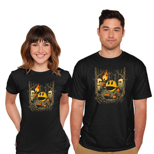 Game Forest Ghosts-Mens-Basic-Tee-Studio Mootant