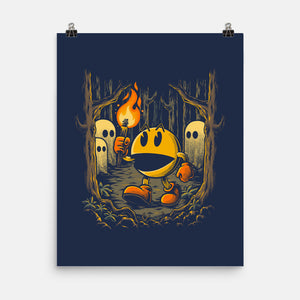 Game Forest Ghosts-None-Matte-Poster-Studio Mootant