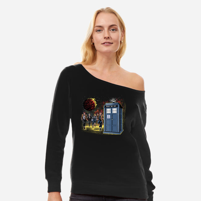 Doctor Cover-Womens-Off Shoulder-Sweatshirt-zascanauta