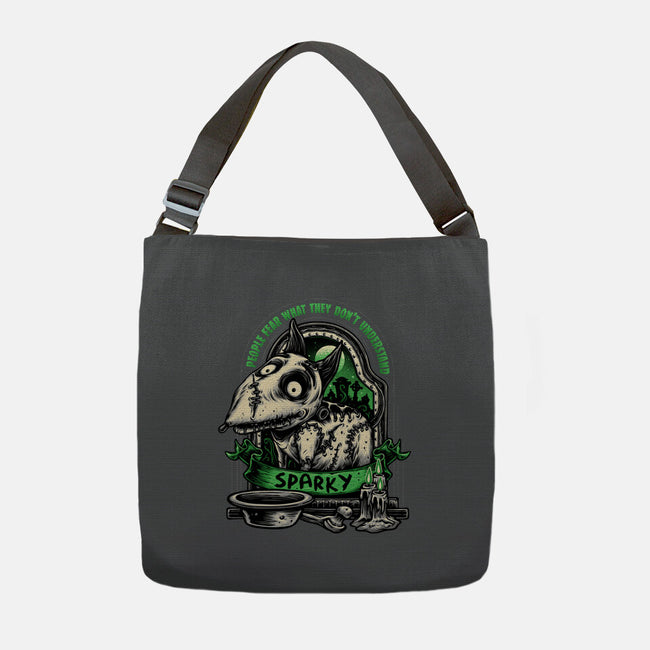 Halloween Dog-None-Adjustable Tote-Bag-glitchygorilla