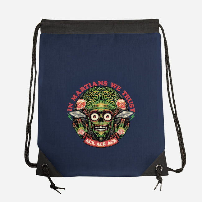 In Martians We Trust-None-Drawstring-Bag-glitchygorilla