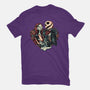 Skeleton Love-Womens-Basic-Tee-glitchygorilla