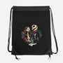 Skeleton Love-None-Drawstring-Bag-glitchygorilla