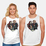 Skeleton Love-Unisex-Basic-Tank-glitchygorilla