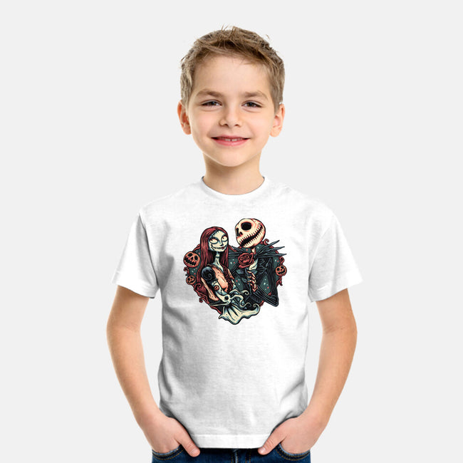 Skeleton Love-Youth-Basic-Tee-glitchygorilla