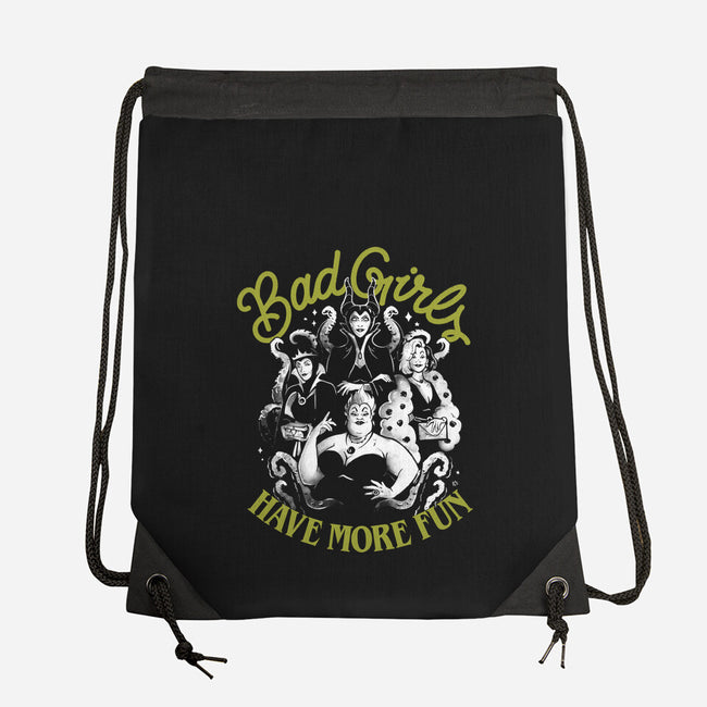 Bad Girls Club-None-Drawstring-Bag-Arigatees