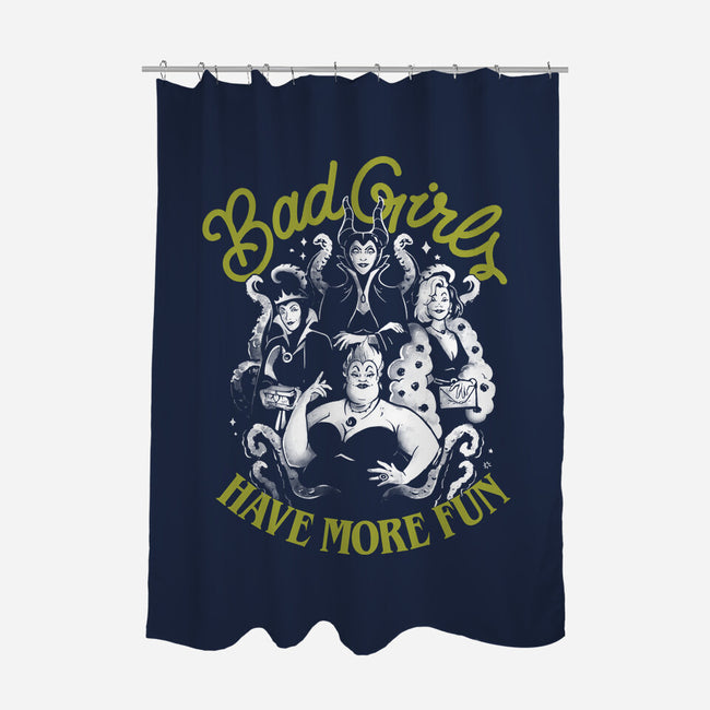 Bad Girls Club-None-Polyester-Shower Curtain-Arigatees