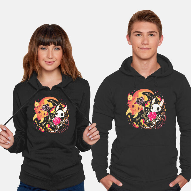 Winner Loser Dice Dragon-Unisex-Pullover-Sweatshirt-Vallina84