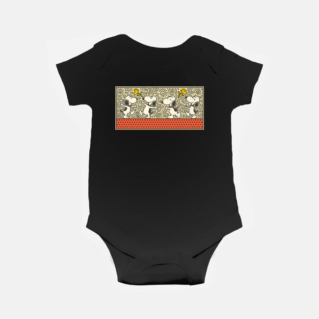 Doodle Friends-Baby-Basic-Onesie-erion_designs