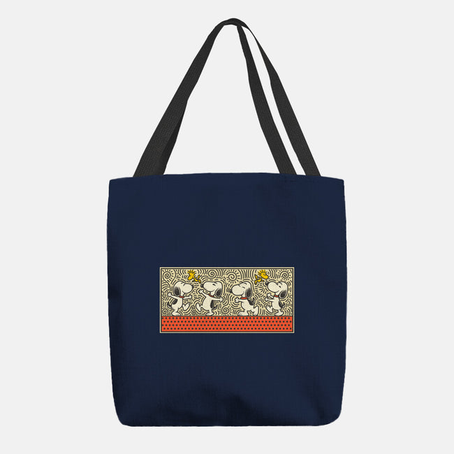 Doodle Friends-None-Basic Tote-Bag-erion_designs