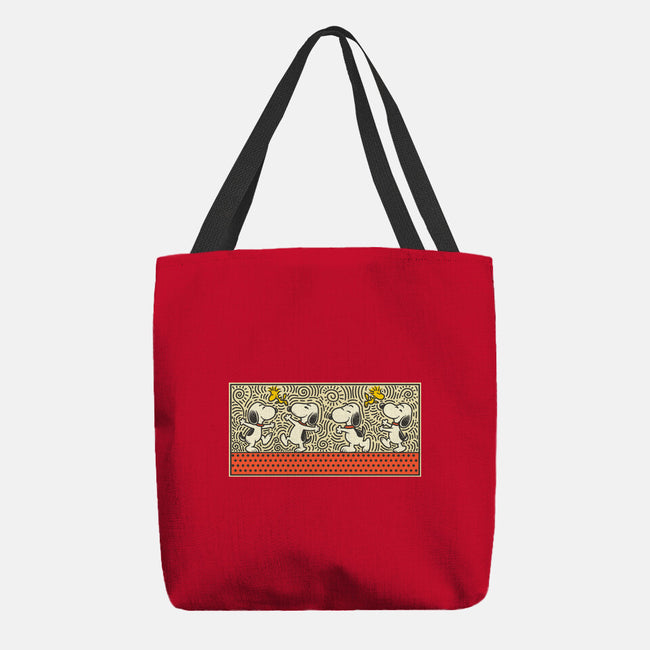 Doodle Friends-None-Basic Tote-Bag-erion_designs