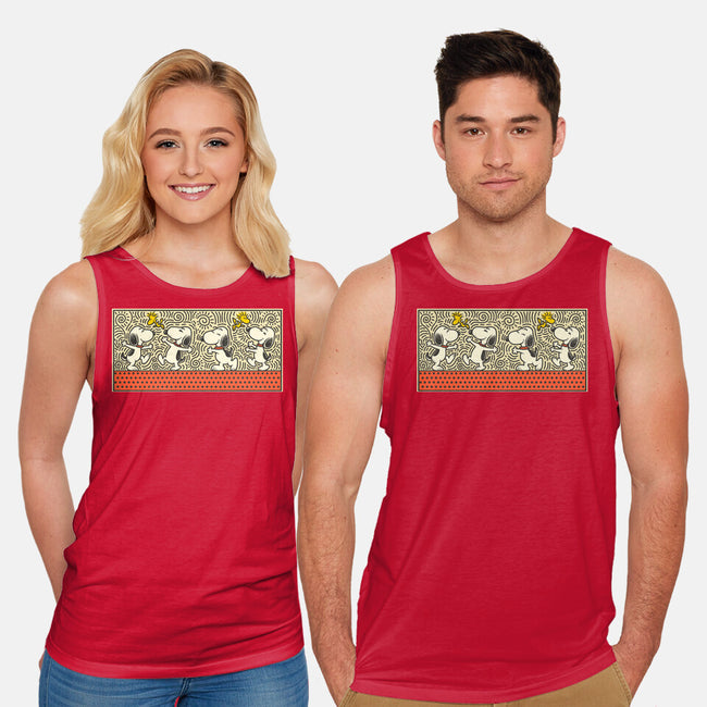 Doodle Friends-Unisex-Basic-Tank-erion_designs