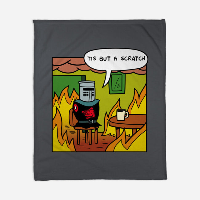 Black Knight Fine-None-Fleece-Blanket-jasesa