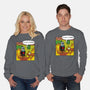 Black Knight Fine-Unisex-Crew Neck-Sweatshirt-jasesa