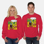 Black Knight Fine-Unisex-Crew Neck-Sweatshirt-jasesa