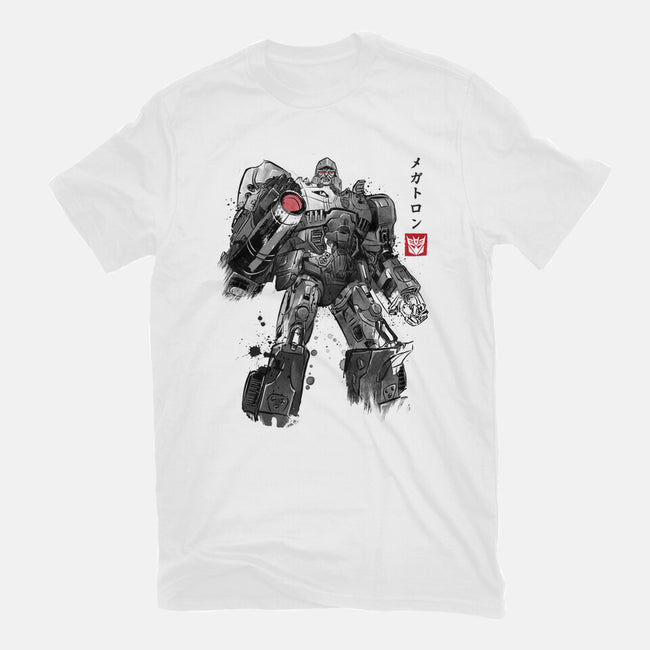 Tyrannical Leader Sumi-e-Unisex-Basic-Tee-DrMonekers