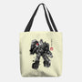 Tyrannical Leader Sumi-e-None-Basic Tote-Bag-DrMonekers