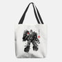 Tyrannical Leader Sumi-e-None-Basic Tote-Bag-DrMonekers