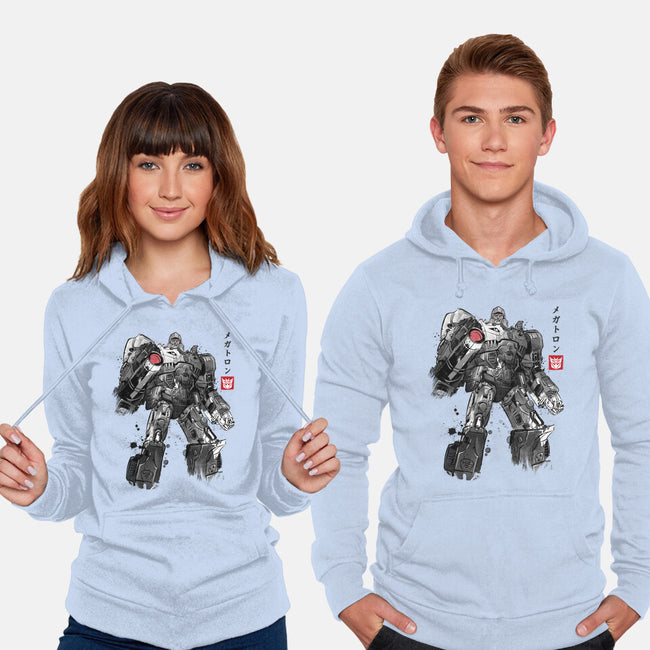 Tyrannical Leader Sumi-e-Unisex-Pullover-Sweatshirt-DrMonekers