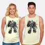 Tyrannical Leader Sumi-e-Unisex-Basic-Tank-DrMonekers