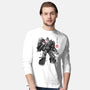 Tyrannical Leader Sumi-e-Mens-Long Sleeved-Tee-DrMonekers