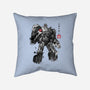 Tyrannical Leader Sumi-e-None-Removable Cover w Insert-Throw Pillow-DrMonekers