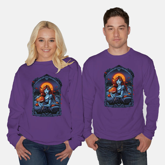 Autumn Wind-Unisex-Crew Neck-Sweatshirt-daobiwan